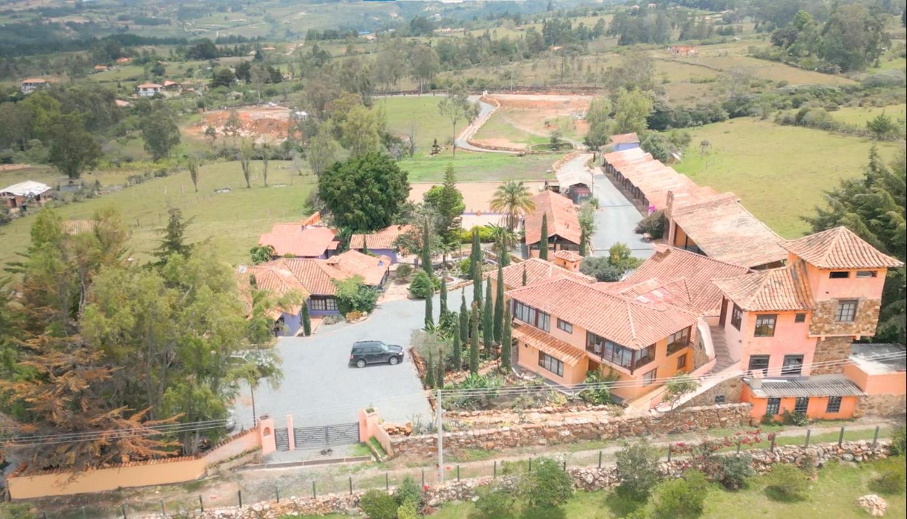 Hacienda Flamingo Guest House Villa de Leyva Luaran gambar